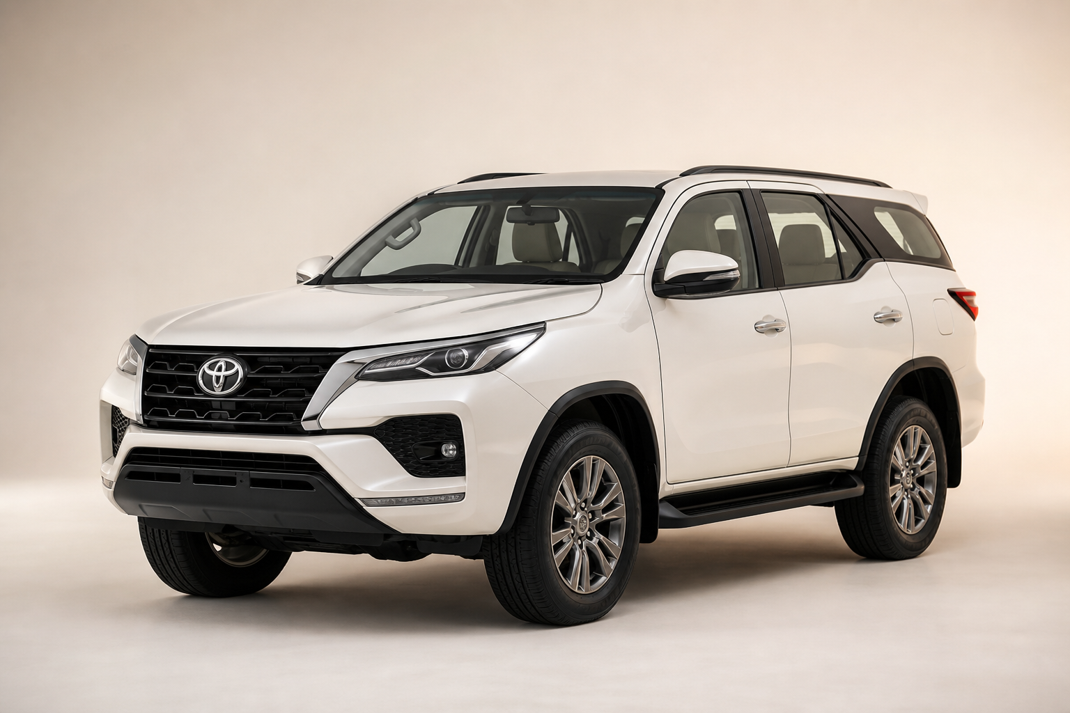 Toyota Fortuner rental in Sukkur and Karachi