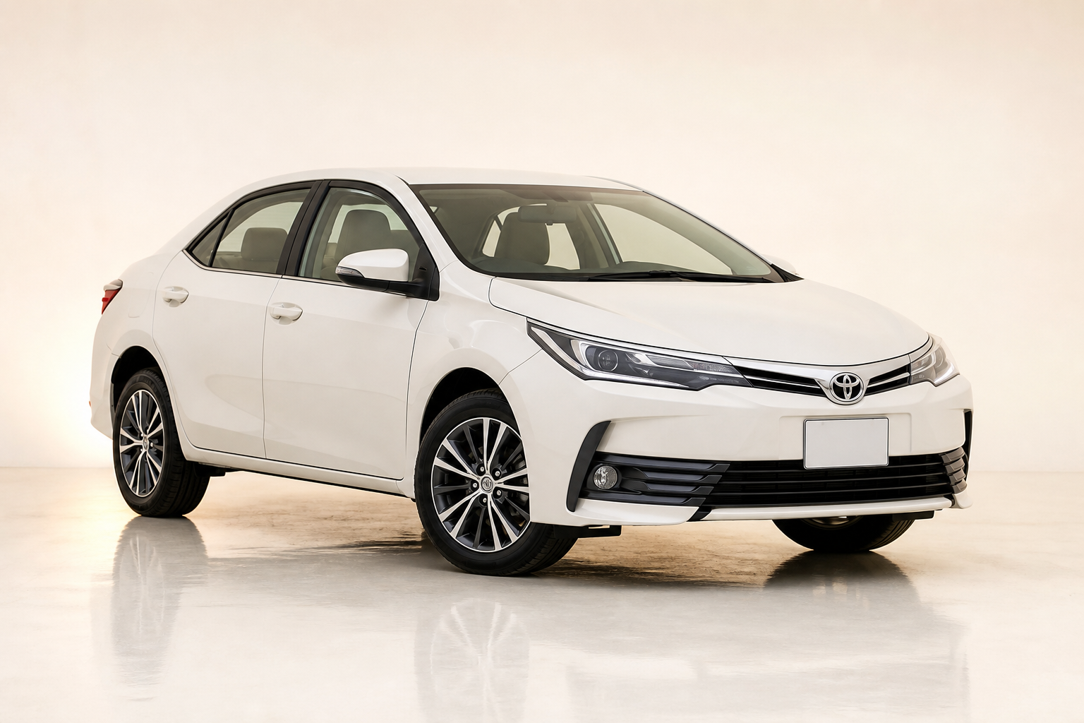 Corolla Altis Grande rental in Sukkur and Karachi