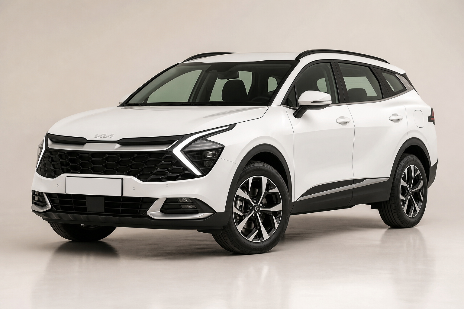 Kia Sportage L rental in Sukkur and Karachi