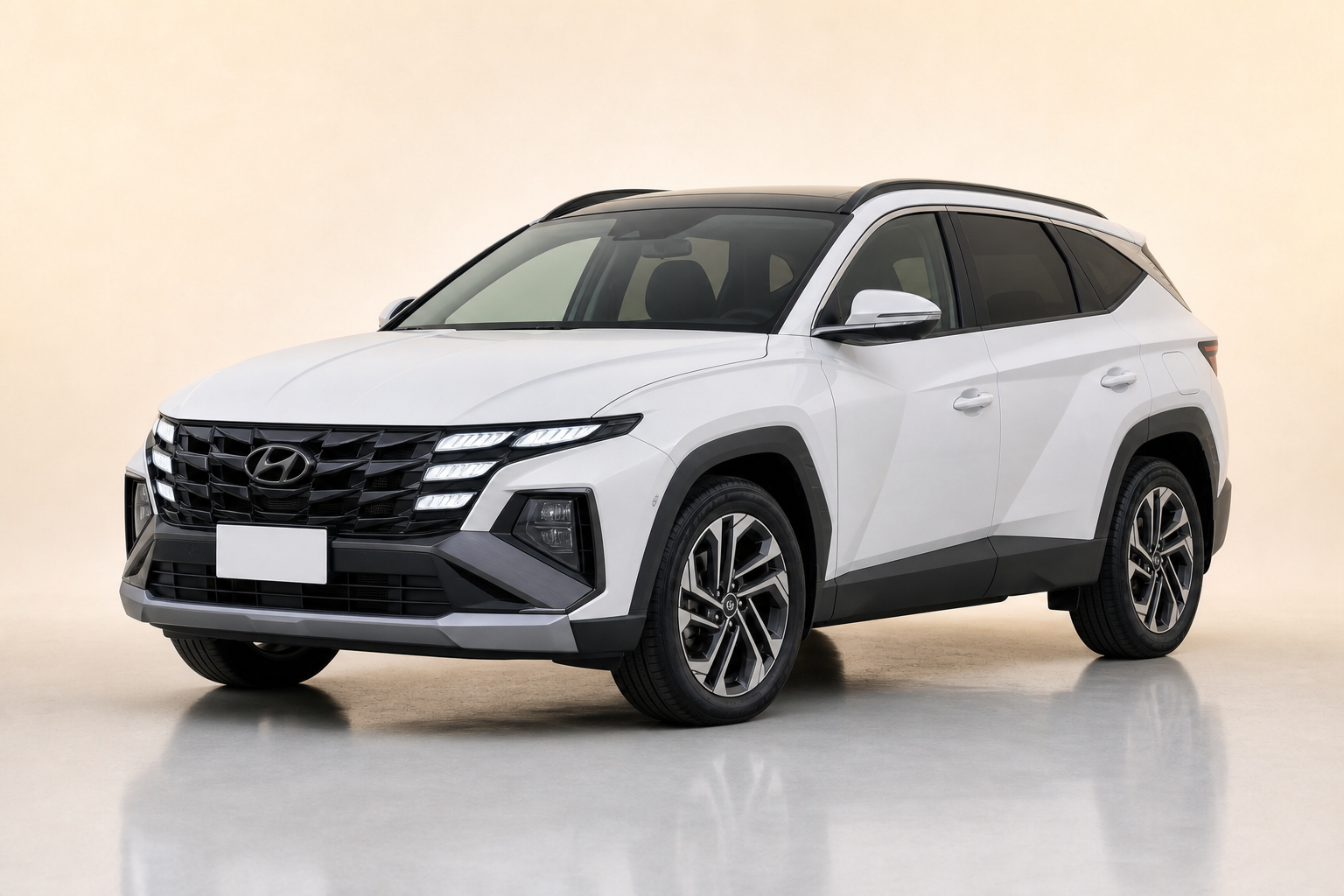 Hyundai Tucson Hybrid rental in Sukkur and Karachi