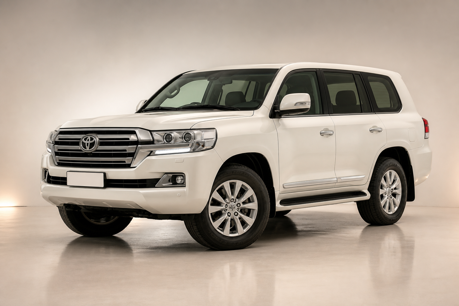 Toyota Land Cruiser V8 rental in Sukkur and Karachi